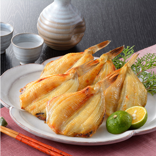 【中骨ぬきで食べやすい】 かれい一夜干し5枚入 [033765]